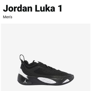 Black and White Jordan Luka 1 Size 8 (Men's) in box